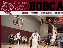 Tablet Screenshot of bobcats.cofo.edu
